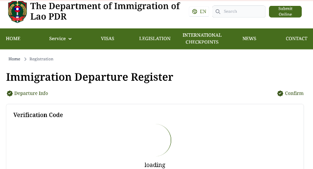 タイトル :『 【図解】ラオスのデジタル出国登録の書き方』見出し:『 Passport Information』関連する重要なキーワード important!:『ラオス、デジタル出入国フォーム、デジタル入出国登録,イミグレーション、滞在ホテル、ラオス住所』画像の説明文 :④　発行場所　（Place of issue）の記載はパスポートの裏にありますが詳しくは「ラオスのデジタル出入国フォームの書き方」を御覧くださいラオス入国で登録したパスポート画像を添付します全ての入力が終わったら「Confirm)」をクリックします